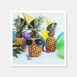 Serviettes Jetables Ananas frais avec la serviette de papier de