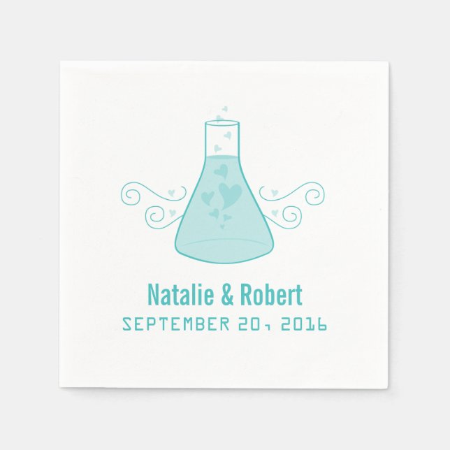 Serviettes Jetables Aqua Sweet Chimie Papier (Devant)