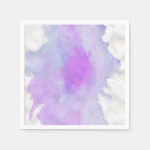 Serviettes Jetables Aquarelle moderne abstrait