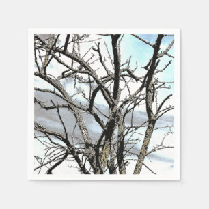 SERVIETTES JETABLES ARBRES
