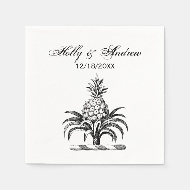 Serviettes Jetables Armoiries de Preppy Heraldic (Devant)