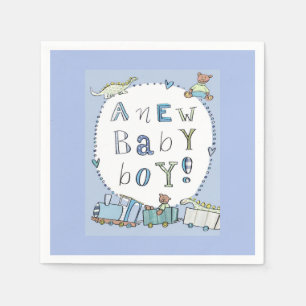 Serviettes Jetables Baby Boy