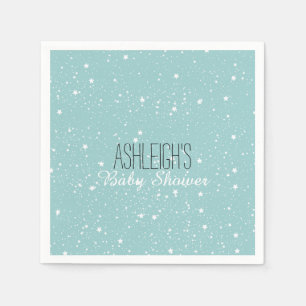 Serviettes Jetables Baby shower Ciel des étoiles