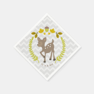 Serviettes Jetables Baby shower de cerfs-volants