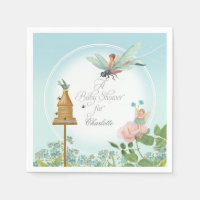Baby shower Jardin Fairy Floral Bee Thème