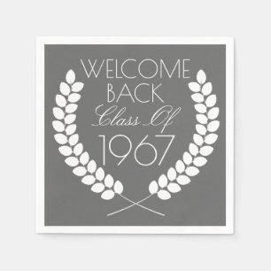 Serviettes Jetables Bienvenue Classe de retour