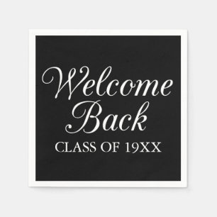 Serviettes Jetables Bienvenue Classe de retour