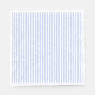 Serviettes Jetables Bleu pâle Ciel bleu et blanc