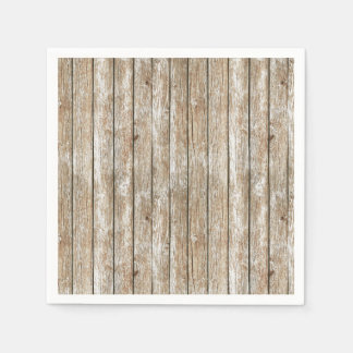 Serviettes Jetables Bois de Beautiful