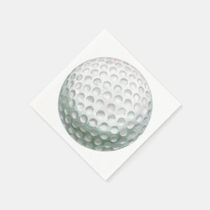 Serviettes Jetables Boule de golf