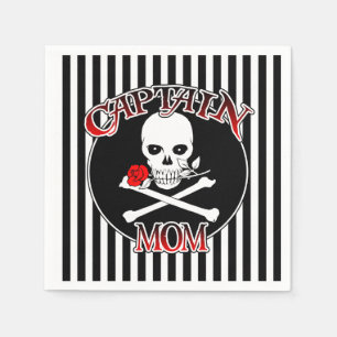 Serviettes Jetables Capitaine Maman Papier