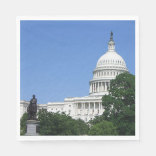 Serviettes Jetables Capitol Building à Washington DC