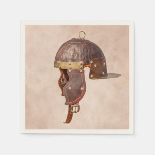 Serviettes Jetables Casque militaire romain antique