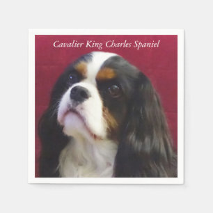 Serviettes Jetables Cavalier King Charles Spaniel Cocktail Napkins