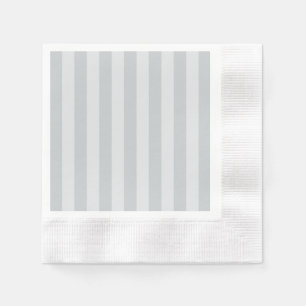 Serviettes Jetables Changez les rayures grises en n'importe quelle