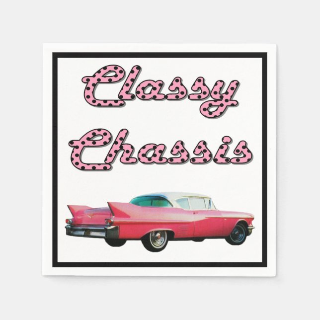 Serviettes Jetables Châssis classique (Devant)