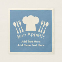 Chef Français Bon Appetit Ajouter Votre Propre Tex