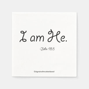 Serviettes Jetables chrétien