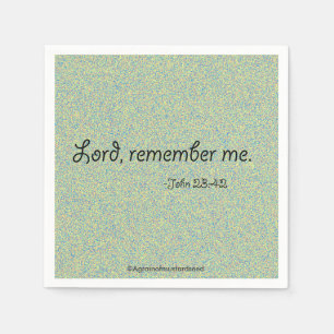 Serviettes Jetables Citations religieuses