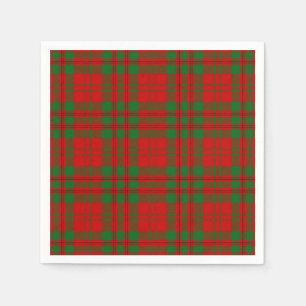 Serviettes Jetables Clan Livingstone Tartan