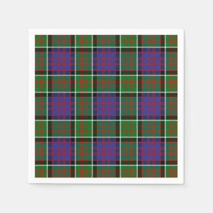 Serviettes Jetables Clan MacDonald de tartan de Ranald