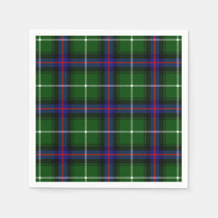 Serviettes Jetables Clan MacDonald du tartan d'îles