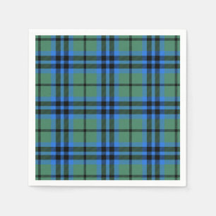 Serviettes Jetables Clan Marshall Tartan