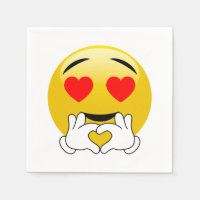 Coeur yeux et mains Emoji amour