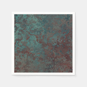 Serviettes Jetables Corrosion "cuivre" papier serviettes