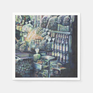 Serviettes Jetables Déplacé l'objectif, Singapour