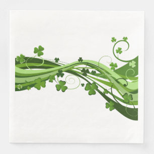 Serviettes Jetables Dîner Taille Papier serviettes-Saint Patrick's