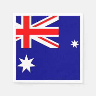 Serviettes Jetables Drapeau Australie