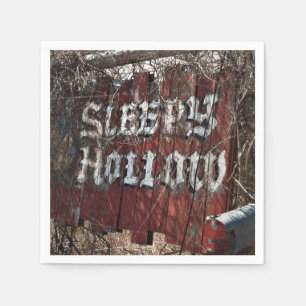 Serviettes Jetables Entrée de Sleepy Hollow