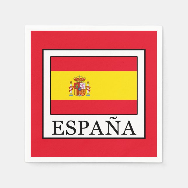 Serviettes Jetables España (Devant)