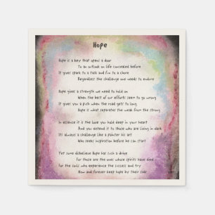 Serviettes Jetables Espoir