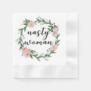 Serviettes Jetables Femme méchante
