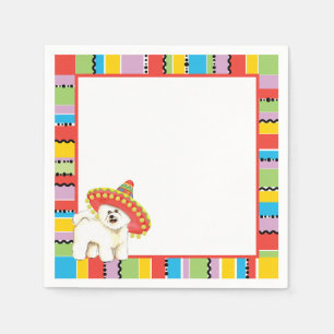 Serviettes Jetables Fiesta Bichon
