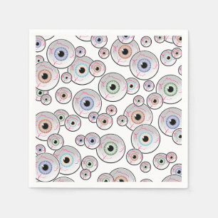 Serviettes Jetables Flottement écarquillé de yeux