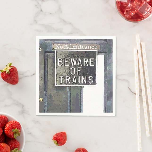 SERVIETTES JETABLES GARE (En situation)