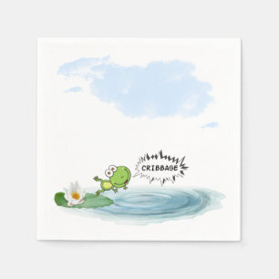 Serviettes Jetables Grenouille-poubelle