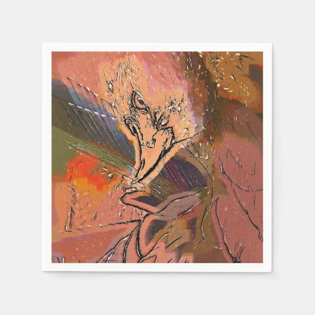 SERVIETTES JETABLES HAWK (Devant)