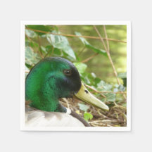 Homme Mallard Duck Napkin