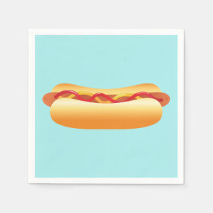 Serviettes Jetables Hot Dog