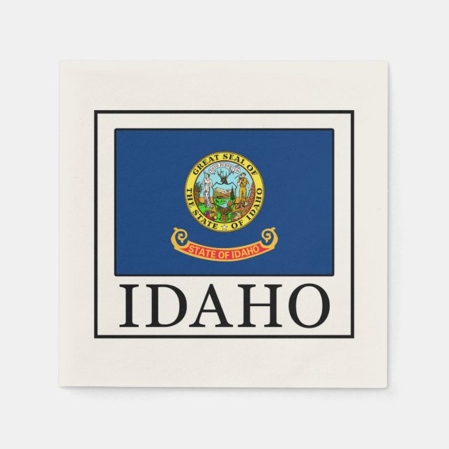Serviettes Jetables Idaho (Devant)