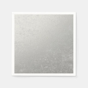 Serviettes Jetables Imprimé à l'huile d'argent