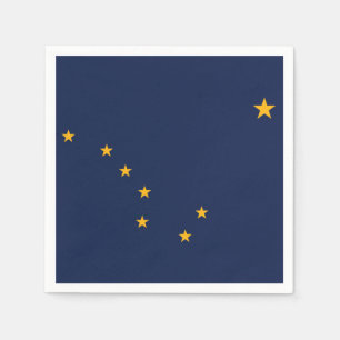Serviettes Jetables Indicateur de l'état de l'Alaska