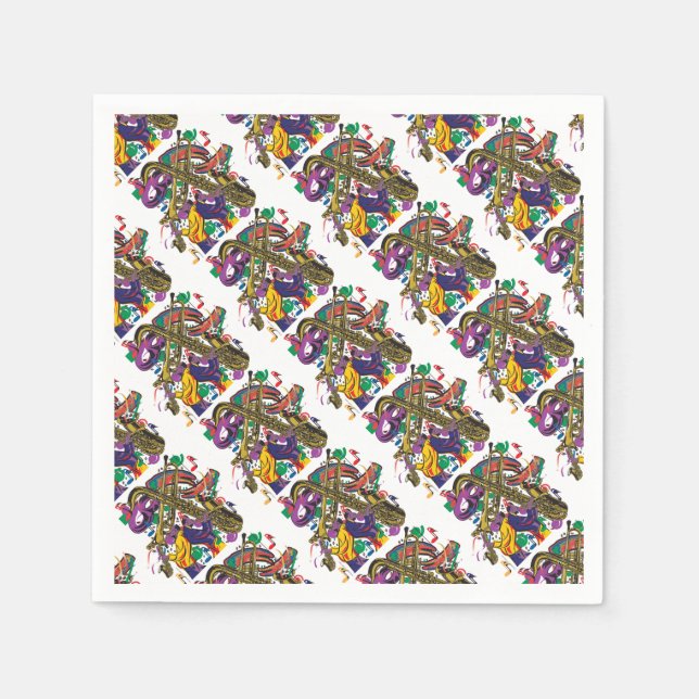 Serviettes Jetables JAZZy (Devant)