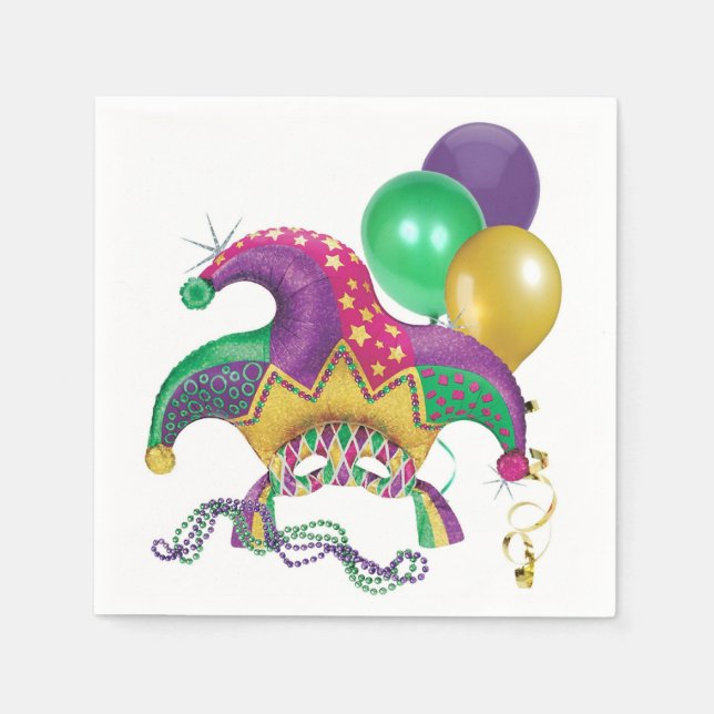 Serviettes Jetables Jester (Devant)