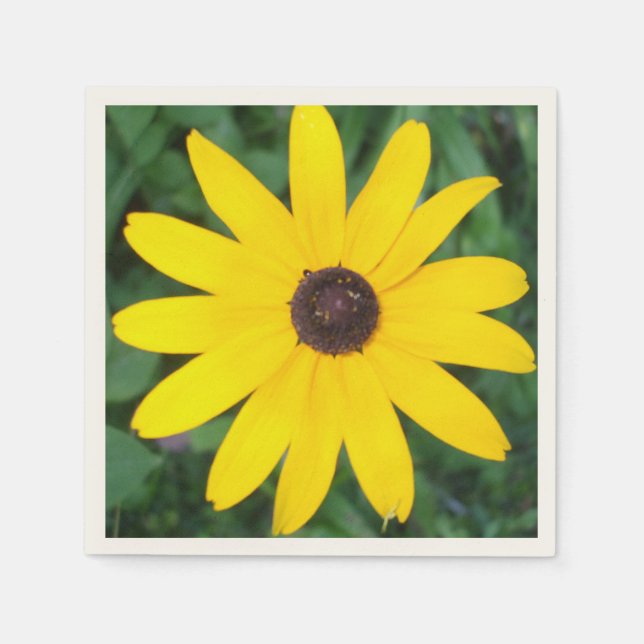 Serviettes Jetables Jolie Black Eyed Susan (Devant)