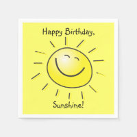 Joyeux anniversaire, soleil !
